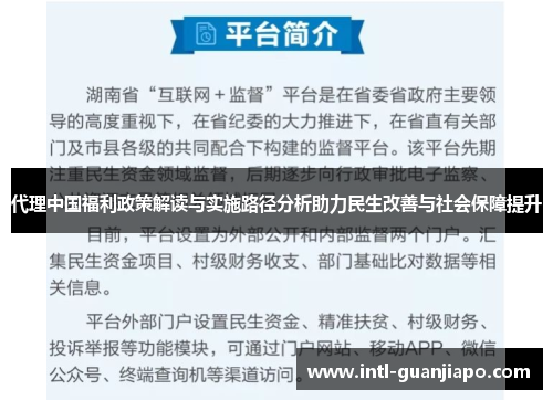 代理中国福利政策解读与实施路径分析助力民生改善与社会保障提升